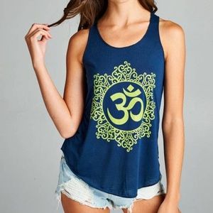 OM PRINT TANK TOP